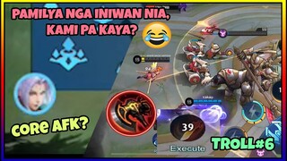 INIWAN NI LING PATI PAMILYA | CARRYING AFK CORE USING EXECUTE FANNY | MLBB