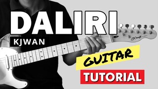 Daliri - Kjwan Guitar Tutorial (WITH TAB)