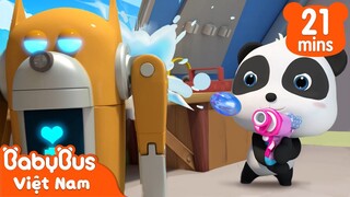 Kiki và Chú chó nguời máy | Kiiki và những người bạn | Hoạt hình thiếu nhi vui nhộn | BabyBus