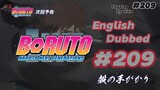 Boruto Episode 209 Tagalog Sub (Blue Hole)