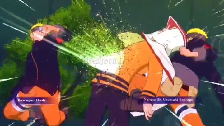 NARUTO HOKAGE VS NARUTO THE LAST - NXB STORM CONNECTION ANDROID GAMEPLAY