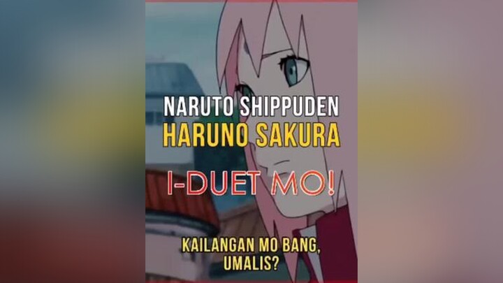 duet with  HAHAHAHA that 'Gah' part 🤭😂 I enjoyed this one tagalogdubbed narutoshippuden dubbed voiceacting sakura
