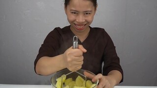 Làm Bim Bim Từ Mì Tôm - HÀ COOKING
