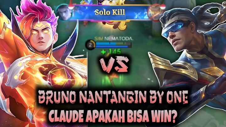 BRUNO NANTANGIN DUEL CLAUDE, EMANG BISA MENANG?? -  MLBB HIGHLIGHT