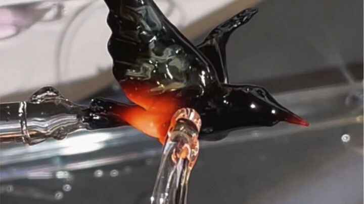Have you ever seen a crow made of glass?
