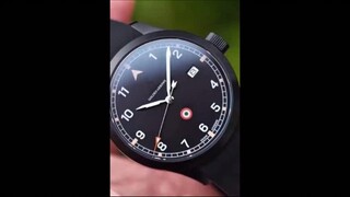Black on Black WIS Watch Strap Pairing - Non Toxic Rubber Blend
