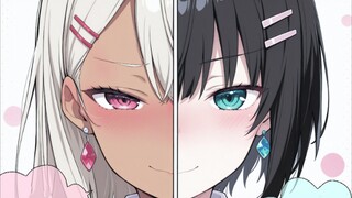 关于我被黑白辣妹双子告白本来以为会变成超绝修罗场结果三人一起幸福生活的这件事