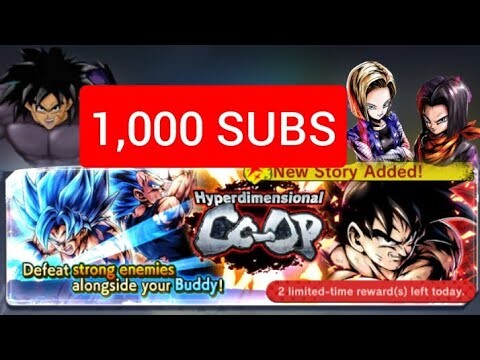 1,000 Subs Special / Goku vs Co-Op / DB Legends