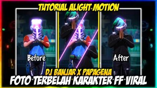 TUTORIAL JEDAG JEDUG FOTO TERBELAH KARAKTER FF VIRAL TIKTOK! || DJ TOMAT²🎶