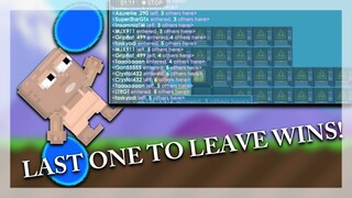 LAST ONE TO LEAVE WINS GROWTOPIA NEW GAME