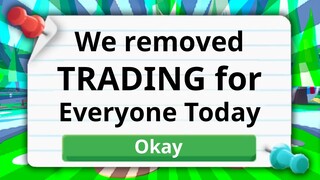 Adopt Me REMOVED Trading In This New UPDATE! Roblox Adopt Me News