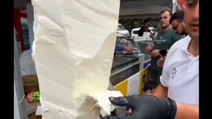 Turkish ice cream