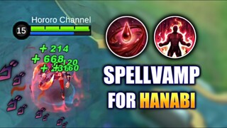 NEW TALENT SPELL VAMP ON HANABI WORKS