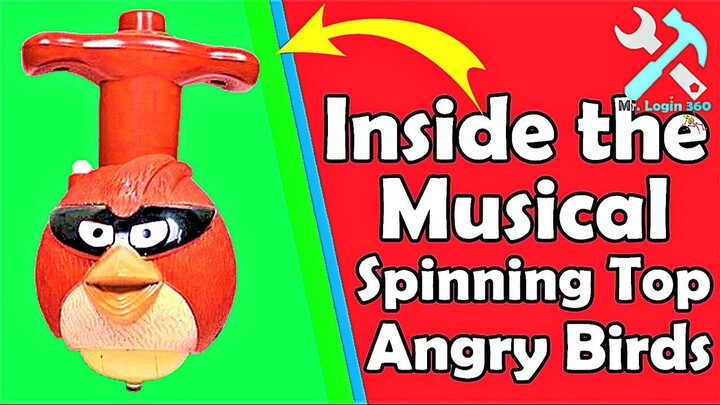 Uncover the Secrets of the Musical Spinning Top Angry Birds | Inside Look 360