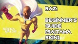 RAZ: Beginner's Guide 2022 [Saitama Skin] 📕 | Arena of Valor / AoV / RoV / Liên Quân Mobile / CoT