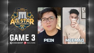 Pein vs Meemao Just ML 1v1 Allstar Tournament Game 3 (BO3) | Mobile Legends