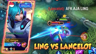 AGGRESSIVE LING VS LANCELOT, ADU MEKANIK LAWAN LANCELOT - LANCELOT FASTHAND GAMEPLAY #31