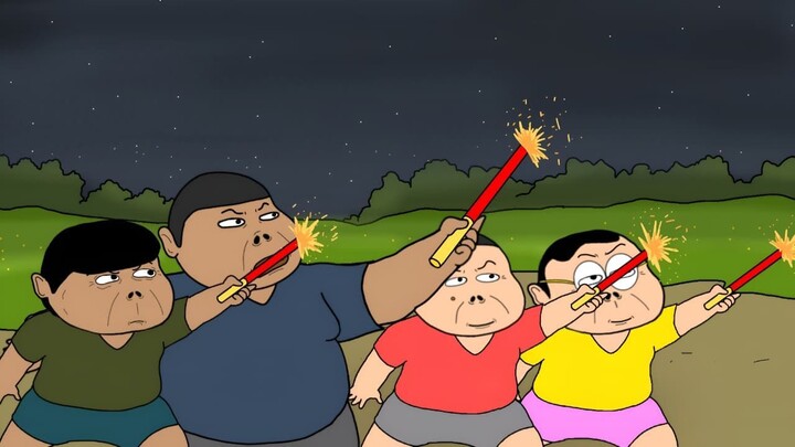 Perayaan Malam Tahun Baru 2026 - Animasi Doracimin