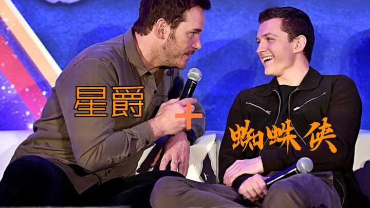 When "Spider-Man" desperately wants to get the recognition of "Star-Lord"!