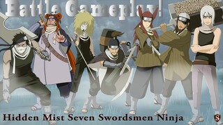 HIDDEN MIST SEVENSWORDSMEN! BATTLE GAMEPLAY! ( Naruto Shippueden Ultimate Ninja Storm 4 Mods )