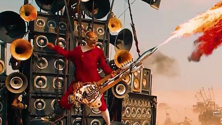 Bạn có tin nổi không? Chiếc guitar điện phun lửa trong Mad Max: Fury Road thực ra được quay trực tiế