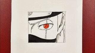 Easy to draw | how to draw kakashi easy step-by-step