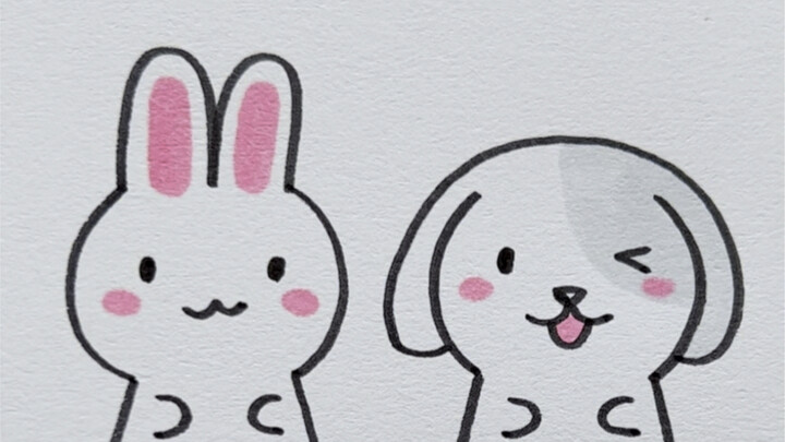 Super easy-to-use little animal formula, simple and cute