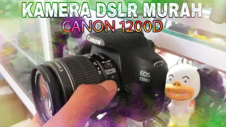 KAMERA DSLR MURAH CANON 1200D