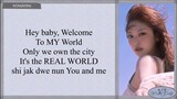 aespa 에스파 'Welcome To MY World' feat. nævis Easy Lyrics