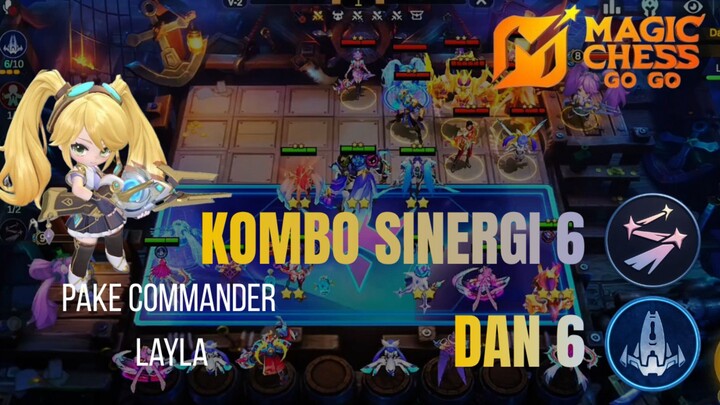 Melawan Uranus Titan ☠️, Menggunakan Commander Layla [ MCGG Highlight ]