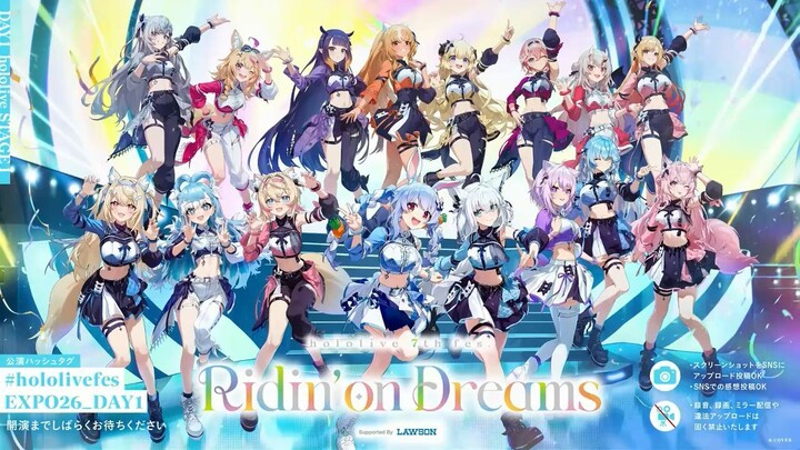 Hololive 7th Anniversary Fes. “Ridin’ on Dreams” STAGE 1