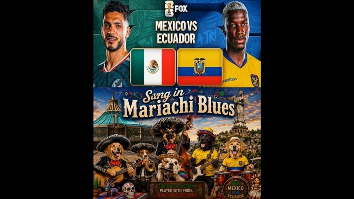 Mexico VS Ecuador Sung in Mariachi Blues