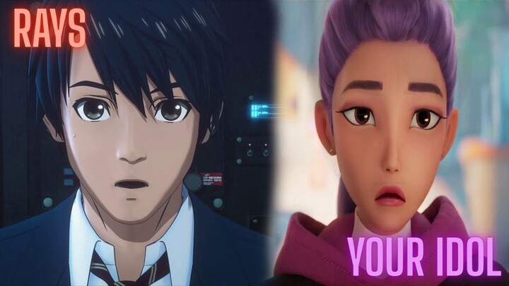 RAYS X Your Idol | Mashup of Ultraman Netflix X K-Pop Demon Hunter