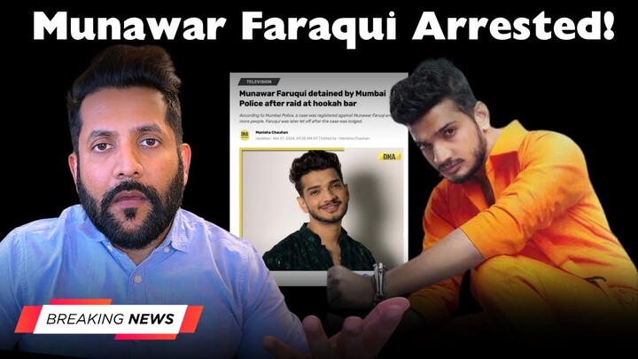 Munawar Faruqui caught with Hookah! 🚫 | Reaction