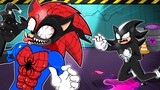 Sonic Spiderman, but VENOM Attack!!! | Sonic the Hedgehog 2 Animation