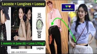 🔥Because of L? 💥L events in June (L6) - Wang Yibo 💚💛 Zhao Liying 赵丽颖 王一博 trieuledinh vuongnhatbac