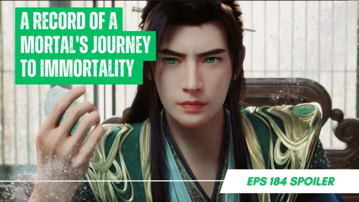 A Record of a Mortal's Journey to Immortality EP 184 | Han Li Melawan Takdir!