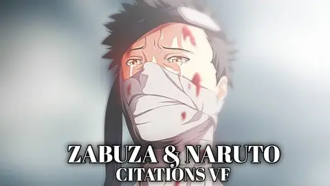 Mots De Naruto Zabuza L Empathie Citations Vf Audio Naruto Zabuza Words Bilibili