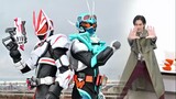 Hội nghị chuyên đề Kamen Rider: Tướng Uki thực hiện phép biến hình bàn tay hoa, còn Jihu và Gochard 