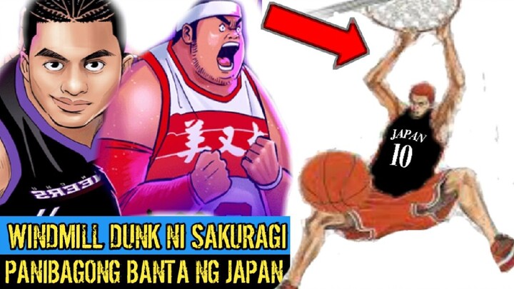 slam dunk world cup tournament | Nga nga ang lahat sa windmill slamdunk ni sakuragi