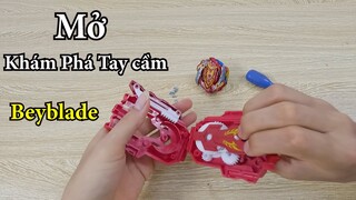 khám phá bên trong tay cầm con quay beyblade