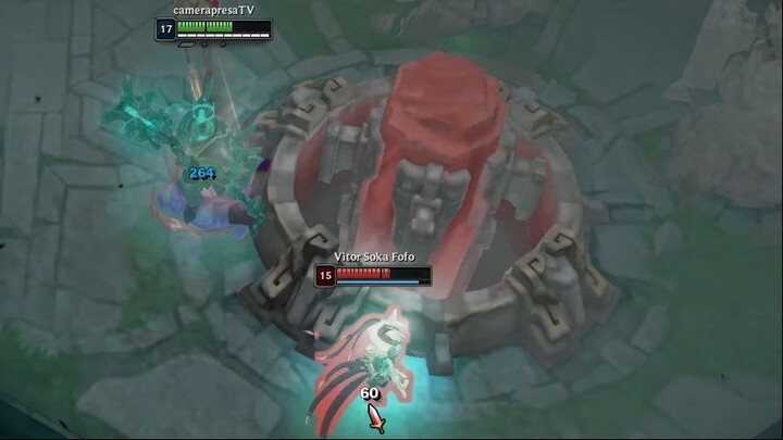 Game Play in LEAGUE OF LEGENDS, Mordekaiser - I'm enjoying!!