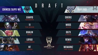 TH vs. TPE(WC) - Game 2 - Knockout Stage Day 4 - AWC 2018