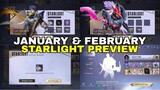 JANUARY & FEBRUARY 2023 STARLIGHT PREVIEW - MOBILE LEGENDS