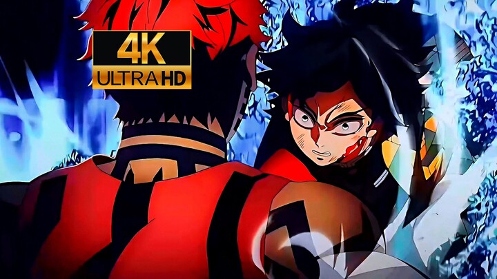 【𝟒𝐊Repair】Zebra Giyu vs. Akaza, a super exciting fight to watch [11 supplement]