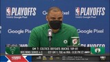 Ime Udoka on Grant Williams big performance: "He broke Steph Curry's record for attempts in a Gm 7"