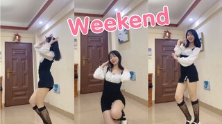 【肉瓜瓜】 可以让甜妹起身嘛 一镜到底 老客厅清洁工来了！ 泰妍—weekend 菜鸟翻跳