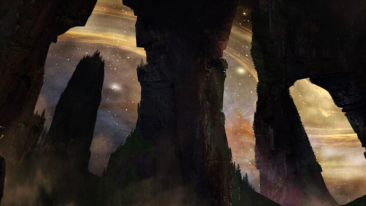 [How to use PS Brush]+ Matte Painting 