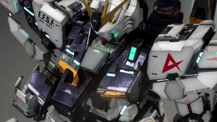 [Self-made 3d modeling rendering] Niu Gundam complete display