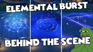 All Elemental Burst Behind The Scene | Far View Burst Animation